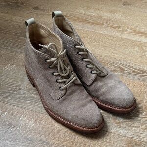 Men's Suede Lace-Up Boots